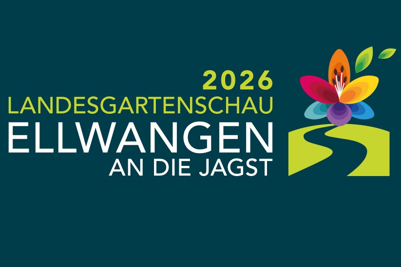 2026 Ellwangen Landesgartenschau LOGO schwarz