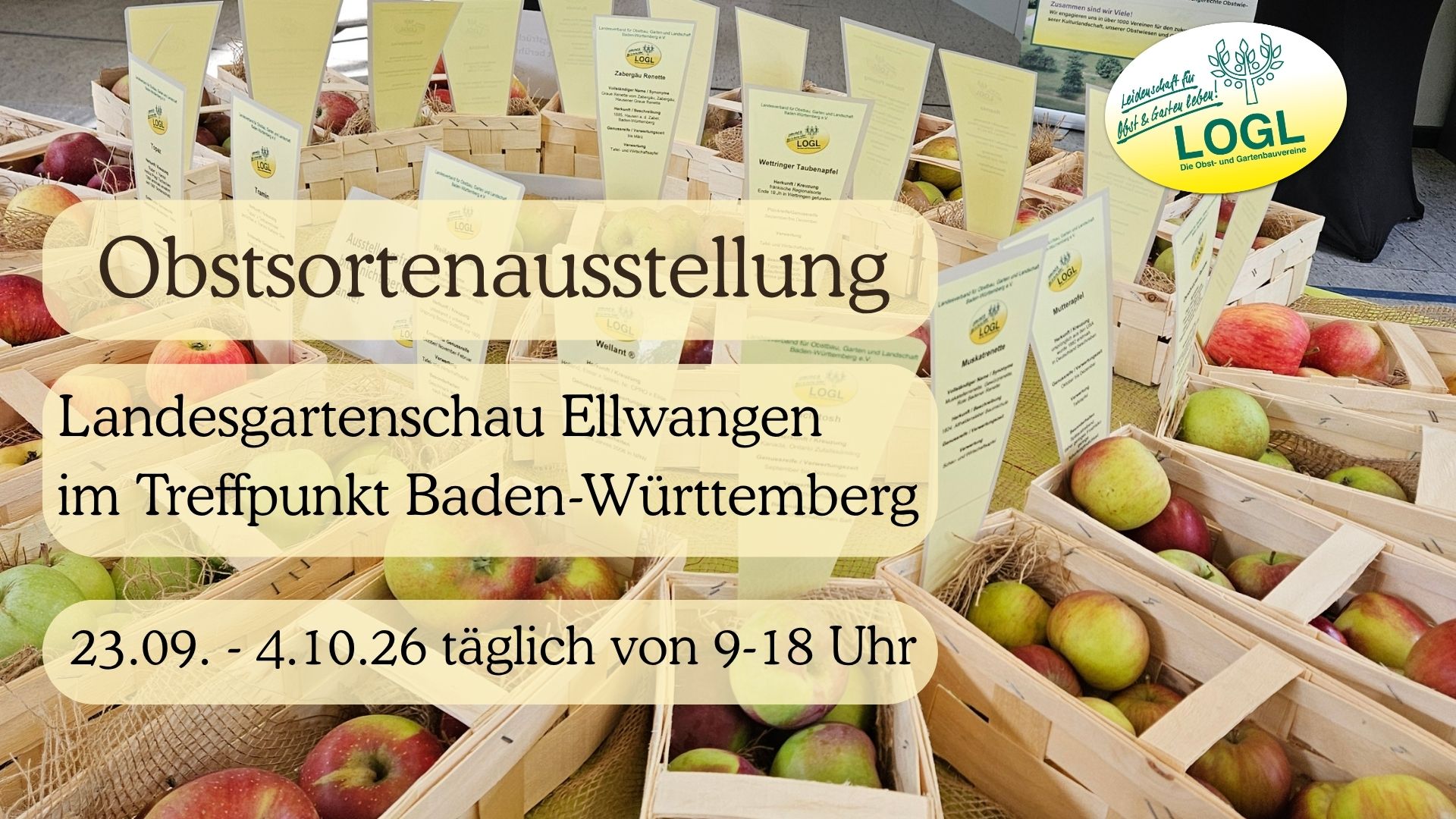 OBSTSORTENAUSSTELLUNG Trepffpunkt BW
