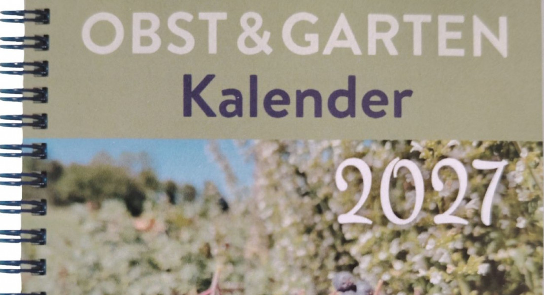 Obst & Gartenkalender 2027 für LOGL-Mitglieder