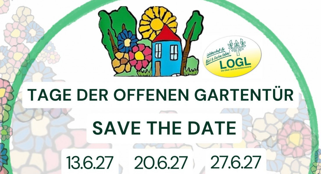 TAGE DER OFFENEN GARTENTÜR 2027